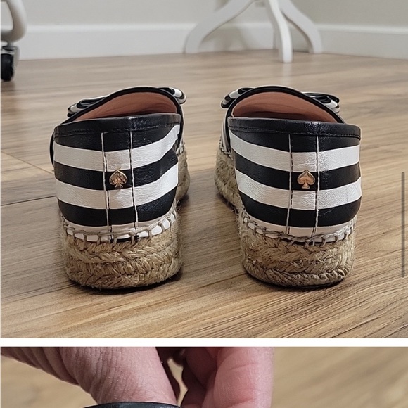 Kate Spade New York striped bow espadrilles - Picture 5 of 16